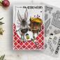 Preview: Polkadoodles  -Stempel - " Muletide Wishes " - Clear Stamp-Set