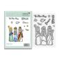 Preview: Polkadoodles  -Stempel - " Three Kings " - Clear Stamp-Set