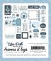 Preview: Echo Park -   Ephemera Frames & Tags - "The Magic Of Winter" - Stanzteile & Anhänger 