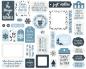 Preview: Echo Park -   Ephemera Frames & Tags - "The Magic Of Winter" - Stanzteile & Anhänger 