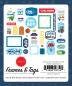 Preview: Carta Bella - Ephemera Frames & Tags - "Little Boy " - Stanzteile & Anhänger 