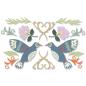 Preview: Sizzix Thinlits Craft Die-Set -  Birds - Blossoms 