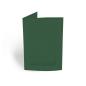 Passepartoutkarte rechteck 3-Fach DIN B6 in waldgrün
