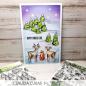 Preview: Picket Fence Studios - Clear Stamp - "Winter Wonderland Trees" Stempel 
