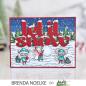 Preview: Picket Fence Studios - Clear Stamp - "Winter Wonderland Trees" Stempel 