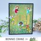 Preview: Picket Fence Studios - Clear Stamp - " Angels Sing to Newborn King " - Stempel 