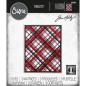 Preview: Sizzix Thinlits Craft Die-Set - Layered Plaid  