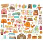 Preview: Simple Stories - Bits & Pieces -  Harvest Market  - Stanzteile