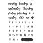 Preview: Simple Stories -  Life Captured Days - Clearstamp - Stempel