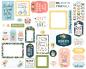 Preview: Echo Park -   Ephemera Frames & Tags - "Day In The Life No. 2" - Stanzteile & Anhänger 