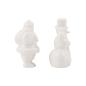 Preview: Tim Holtz - Idea Ology " Salvaged Santa and Snowman" - Resin Schneemänner