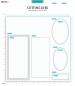 Preview: Studio Light - Dies -  Card Passe Partout Slim Oval  - Stanze