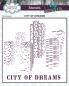 Preview: Creative Expressions - Stencil - City Of Dreams  - Schablone