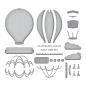Preview: Spellbinders 3D Die "3D Vignette Hot Air Balloon"