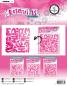 Preview: Art By Marlene - Essentials Mask - "  Alfabetically  " - Stencil - Schablone