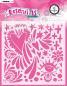 Preview: Art By Marlene - Essentials Mask - "  Quirky Love  " - Stencil - Schablone