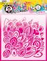 Preview: Art By Marlene - Bold & Bright Mask - "  Mystical Fire  " - Stencil - Schablone