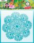 Preview: Art By Marlene - Back To Nature  Mask - "  Flower Madness  " - Stencil - Schablone