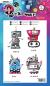 Preview: Art By Marlene - Out of This World  Clear Stamp -  Big Bots  - Stempel