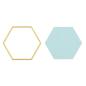 Preview: Vaessen Creative - Präge- und Stanzschablonen - Hexagons