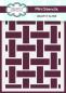 Preview: Creative Expressions - Stencil - Weave It Alone  - Schablone