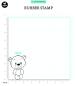 Preview: Creative Craft Lab - Studio Light - Rubber Stamp Wooden -  Ted Standing  - Holzstempel 