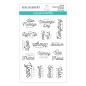 Preview: Spellbinders - Stempelset - "Sealed Sentiments" - Silikonstempel