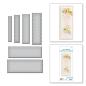 Preview: Spellbinders Dies "Postage Edge Slimlines Etched" Stanzschablonen