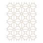 Preview: Spellbinders - Hot Foil Plate - "Geometric Flower Background"