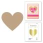 Preview: Spellbinders - Hot Foil Plate - "Glimmer Essential Solid Heart"