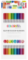 Preview: Spectrum Noir - Colorista Watercolour Marker - " Vibrant Essentials " - Aquarellstifte