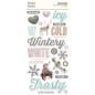 Preview: Simple Stories - Simple Vintage Winter Woods  - Foam Stickers 