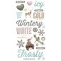 Preview: Simple Stories - Simple Vintage Winter Woods  - Foam Stickers 