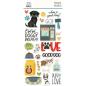 Preview: Simple Stories - Pet Shoppe Dog  - Foam Stickers 