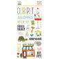 Preview: Simple Stories - Foam Sticker - Pet Shoppe  - Aufkleber