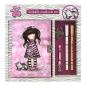 Preview: Gorjuss Santoro - Lockable Journal Set Ruby Wild - Notebook Set 