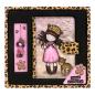 Preview: Gorjuss Santoro - Notebook with Bookmark Set Purrrrrfect Love - Notizbuch mit Lesezeichen