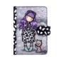Preview: Gorjuss Santoro - Notebook with Bookmark Set Smitten Kitten - Notizbuch mit Lesezeichen
