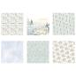 Preview: The Paper Boutique - Decorative Paper - Winter Wonderland  - 8x8 Inch - Paper Pad - Designpapier