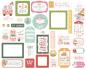 Preview: Echo Park - Ephemera Frames & Tags - "A Birthday Wish Girl" - Stanzteile & Anhänger 