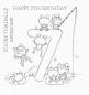 Preview: My Favorite Things Stempelset "Number Fun 7" Clear Stamp