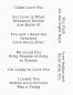 Preview: My Favorite Things Stempelset "Typewriter Sentiments: Love" Clear Stamp