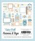 Preview: Echo Park - Stanzteile & Anhänger "Our Baby Boy" Frames & Tags 