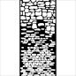 Preview: Stamperia - Schablone "Bricks" Stencil