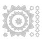 Preview: Sizzix - Stanzschablone "Geo Frames & Borders" Thinlits Craft Dies