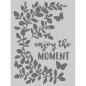 Preview: Simple Stories - Schablone "Enjoy the Moment " Stencil