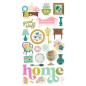 Preview: Simple Stories - Aufkleber "Flea Market" Chipboard Sticker 