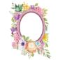 Preview: Simple Stories - Chipboard Frames "Vintage Life in Bloom" 