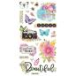 Preview: Simple Stories - Aufkleber "Vintage Life in Bloom" Chipboard Sticker 