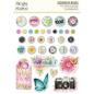 Preview: Simple Stories - Decorative Brads "Vintage Life in Bloom" 